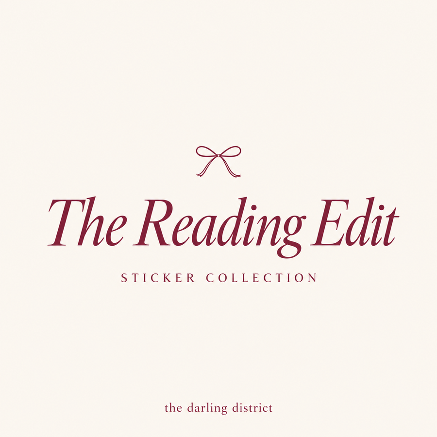 The Reading Edit | Book Lover & Funny Reading Stickers