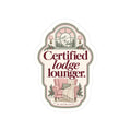 Certified Lodge Lounger Sticker