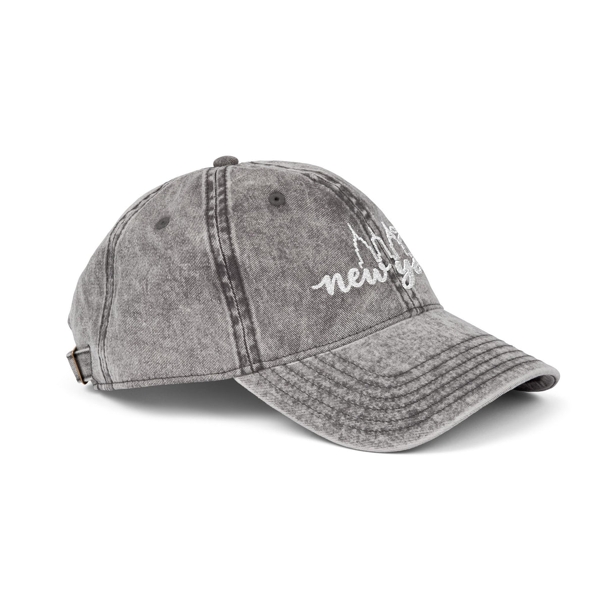 Vintage Embroidered 'New York' Cap