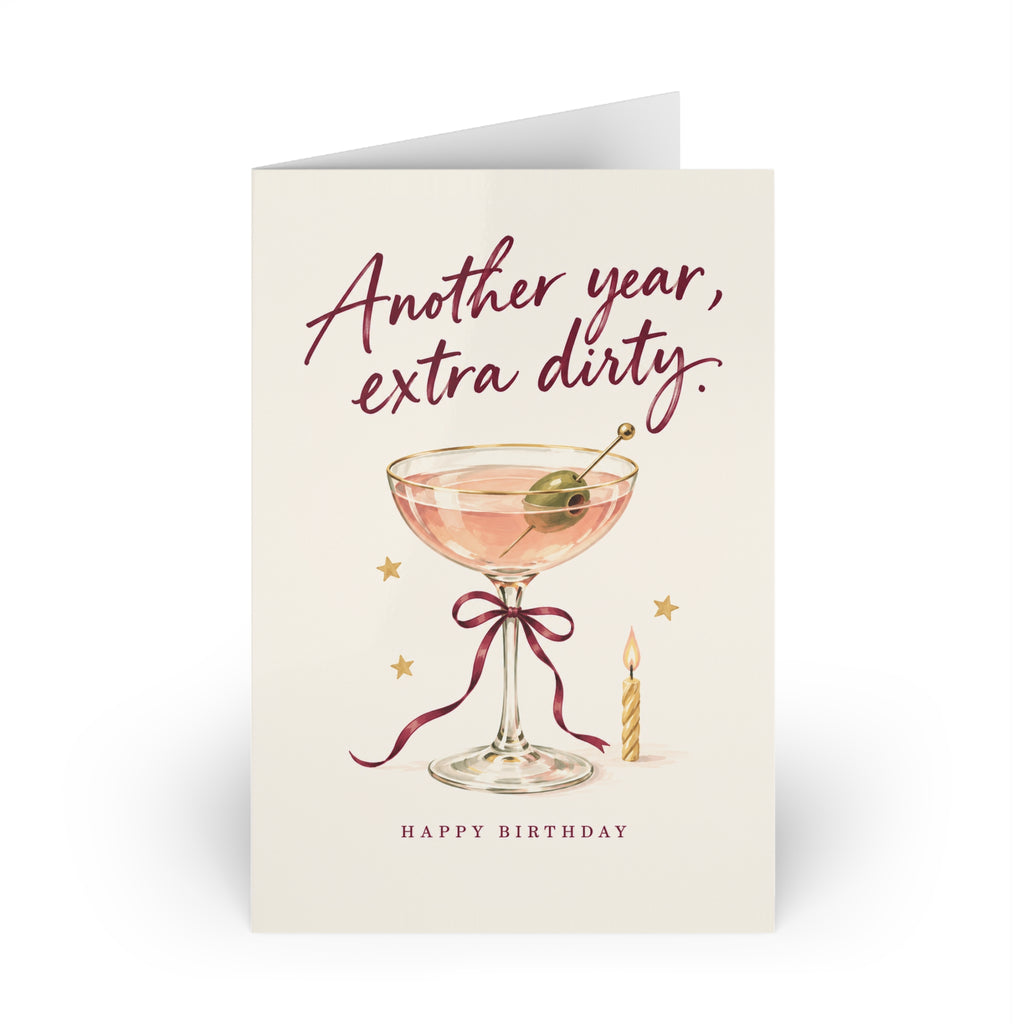 Another Year, Extra Dirty Happy Birthday Greeting Card