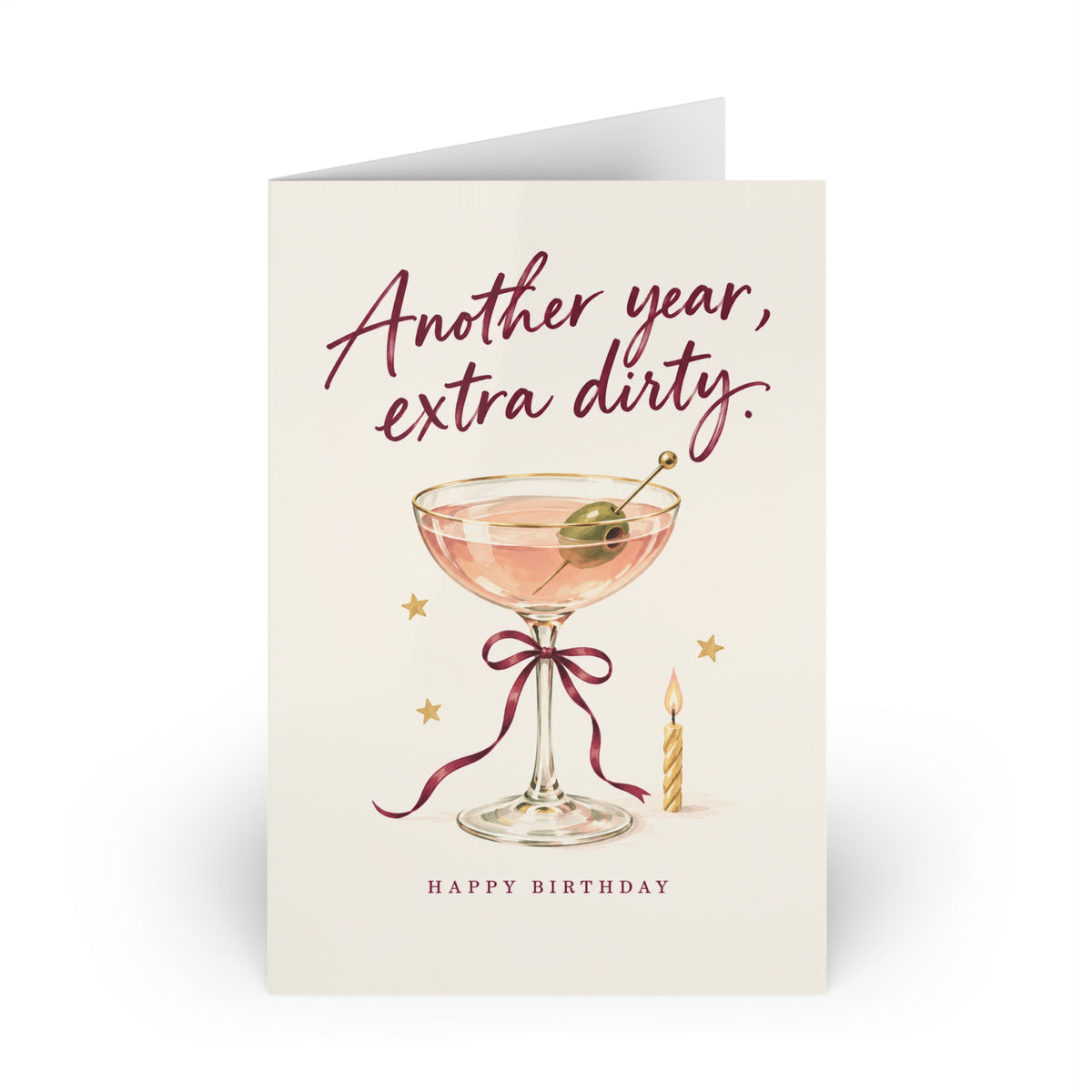 Another Year, Extra Dirty Happy Birthday Greeting Card