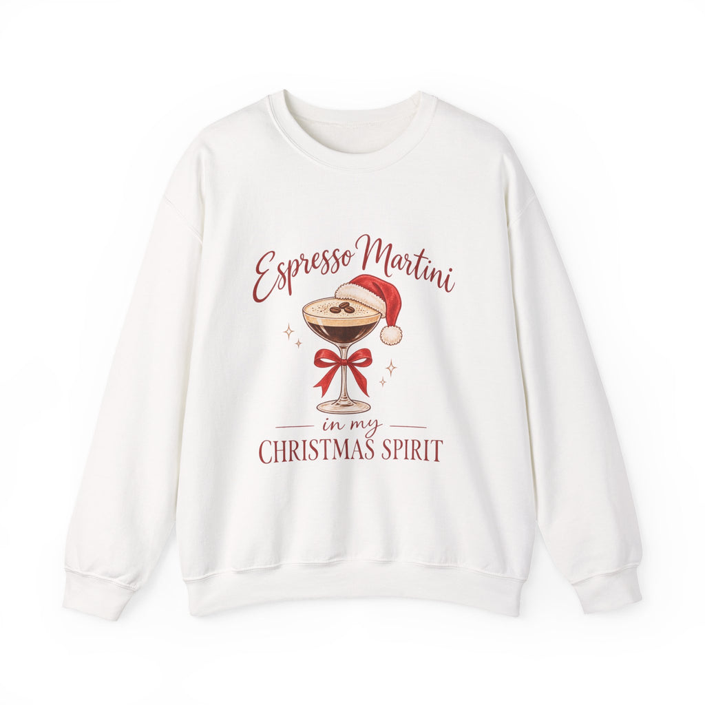 Espresso Martini Christmas Spirit Crewneck Sweatshirt