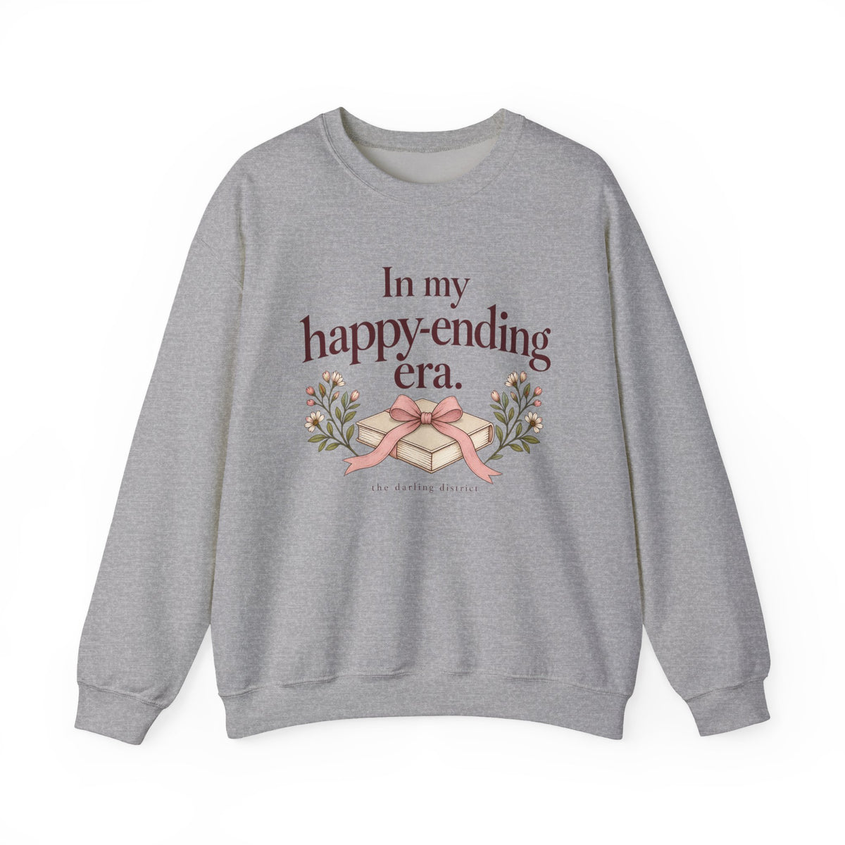 In My Happy-Ending Era Romance Reader Sweatshirt