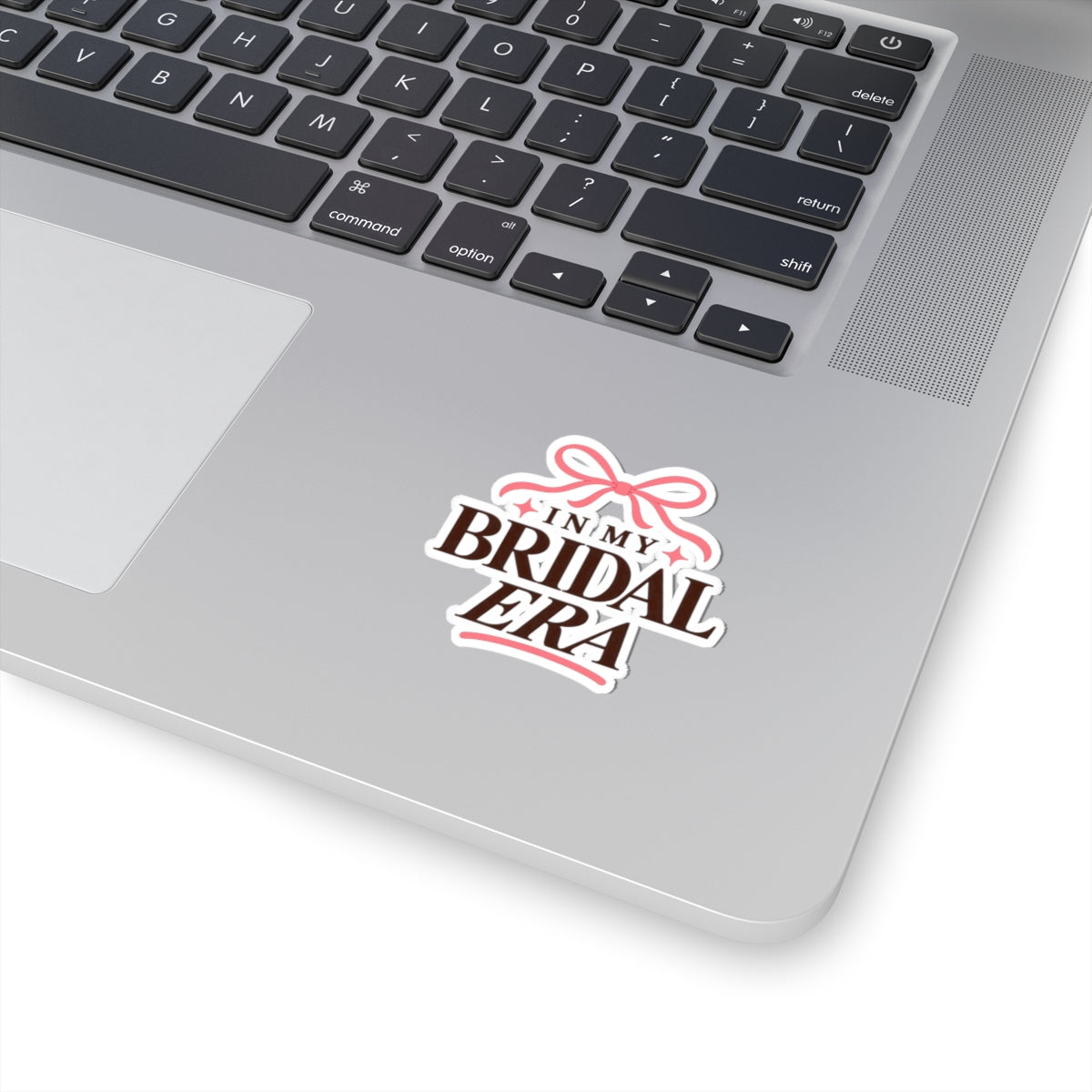 In My Bridal Era Kiss-Cut Sticker — Bachelorette Bridal Sticker with Pink Bow