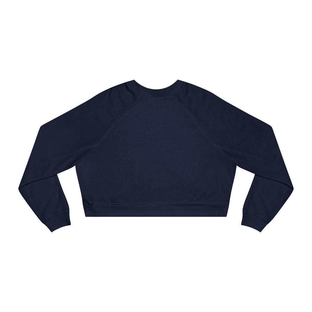 Upper West Side Cropped Pullover — Women's Cozy Fleece Sweatshirt