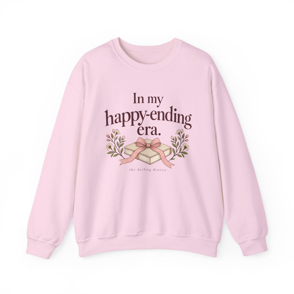 In My Happy-Ending Era Romance Reader Sweatshirt