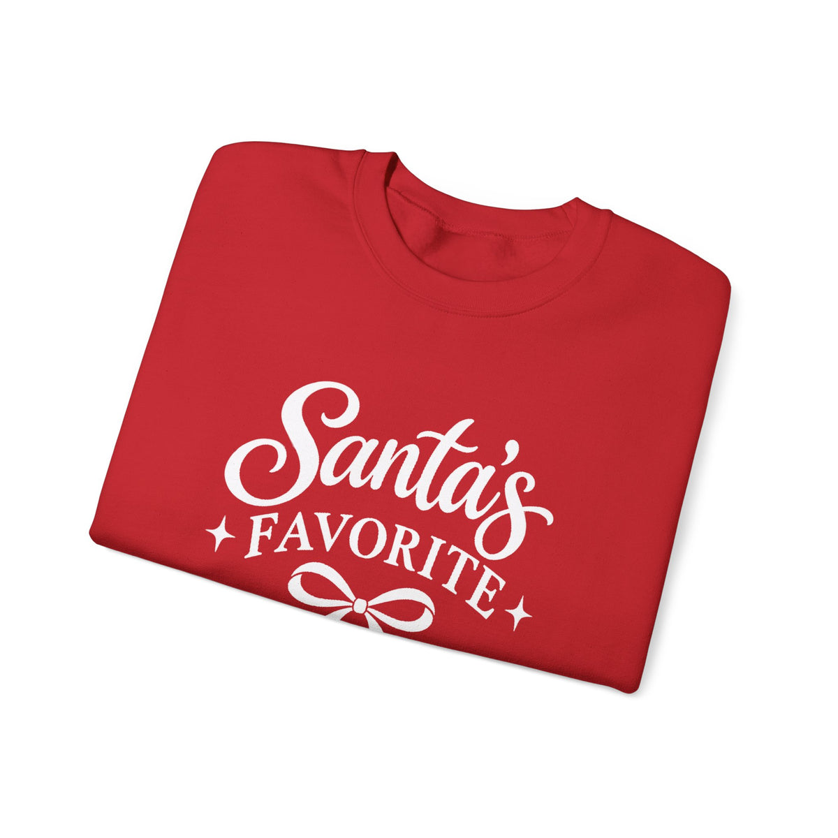 Santa’s Favorite Blonde Christmas Sweatshirt
