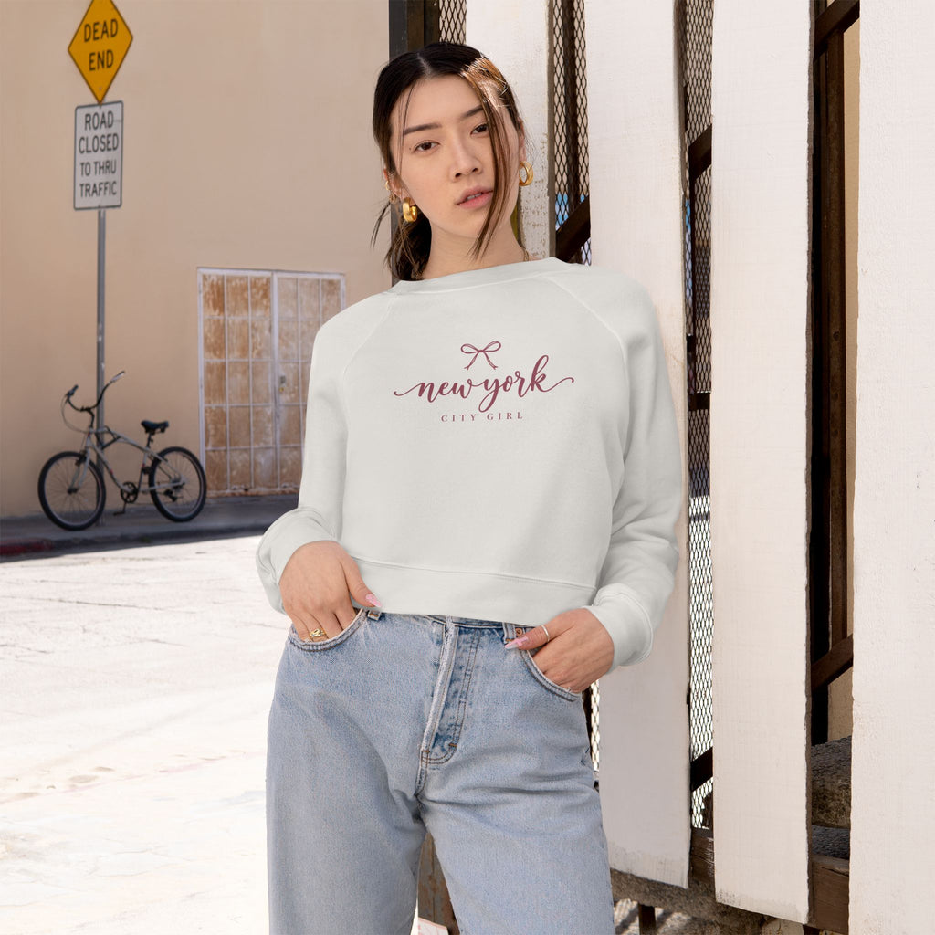 New York City Girl Cropped Sweatshirt