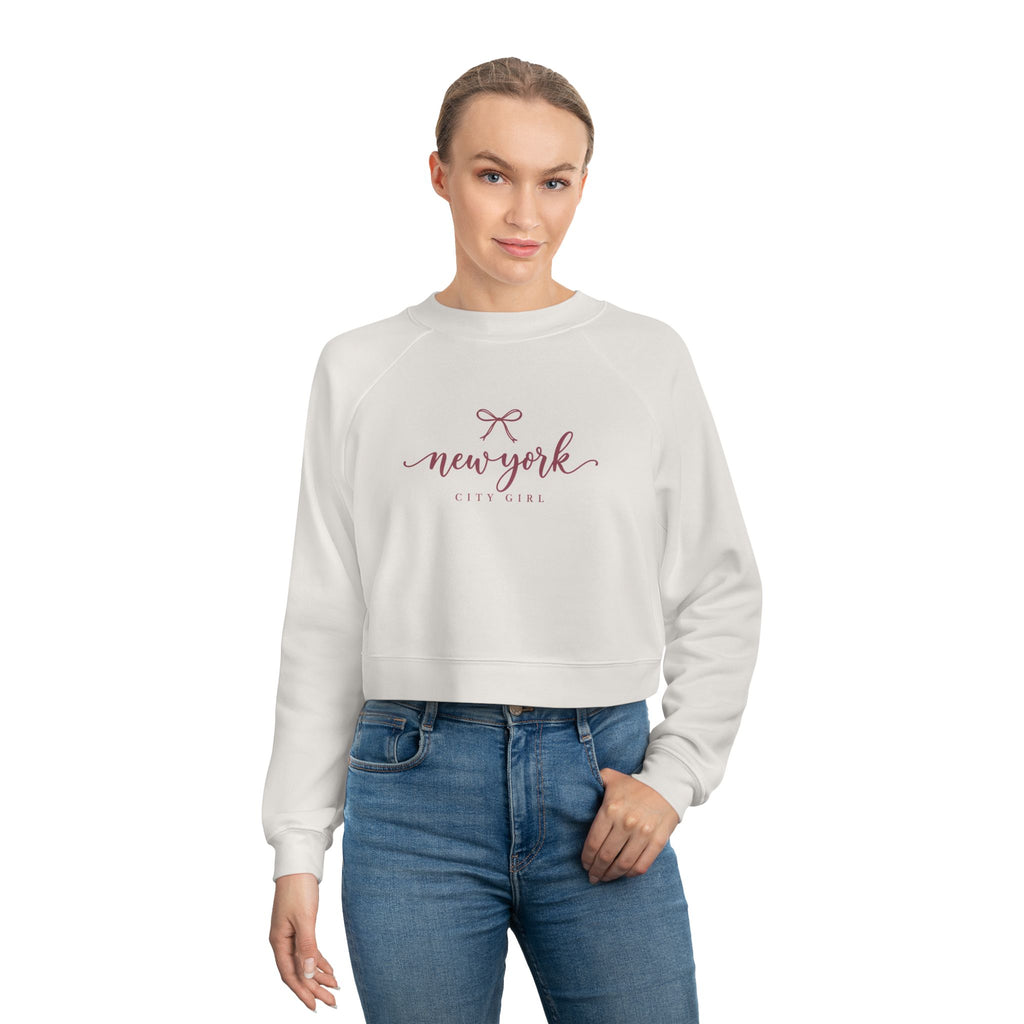 New York City Girl Cropped Sweatshirt