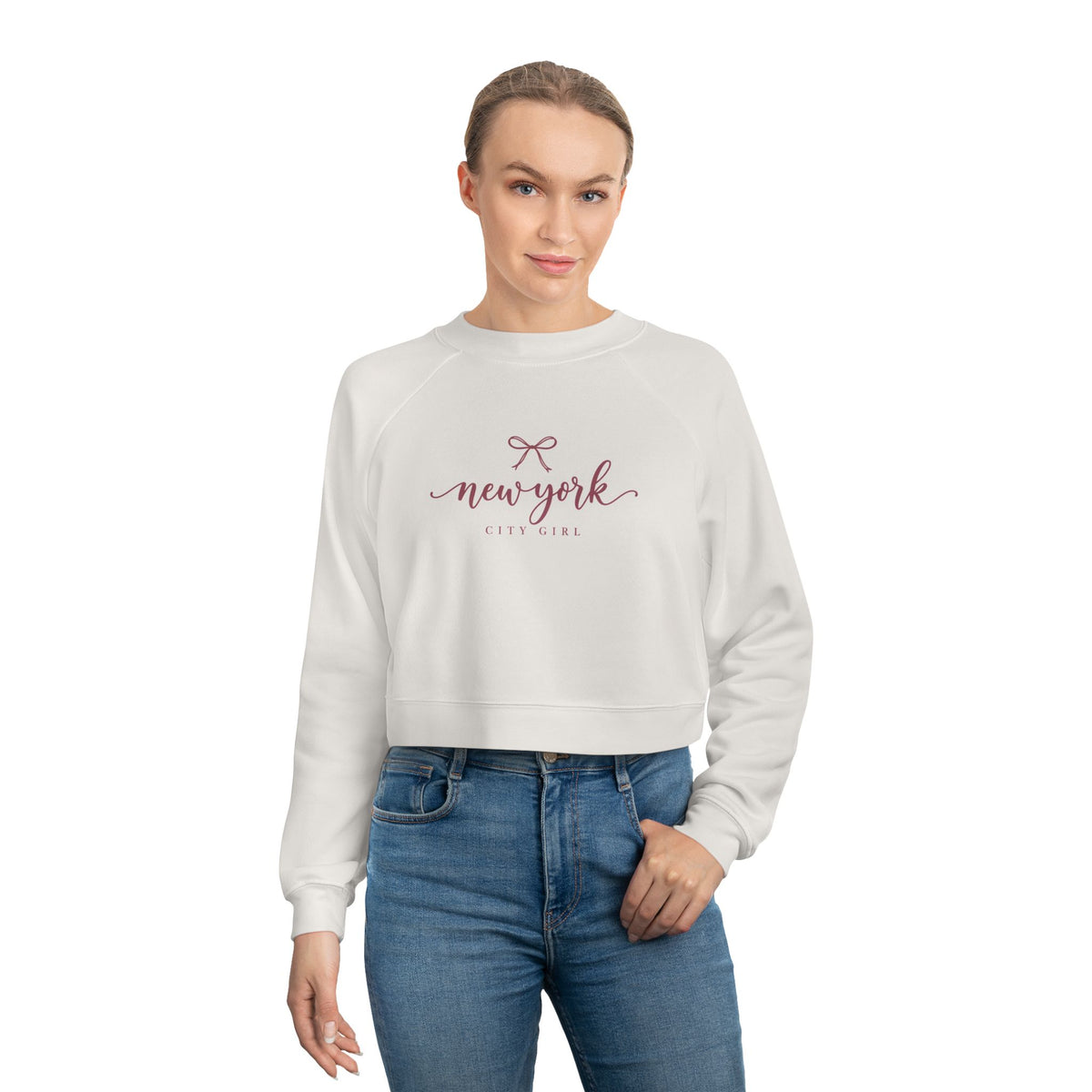 New York City Girl Cropped Sweatshirt