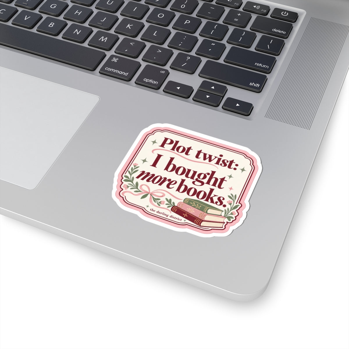Plot Twist I Bought More Books Kiss-Cut Sticker