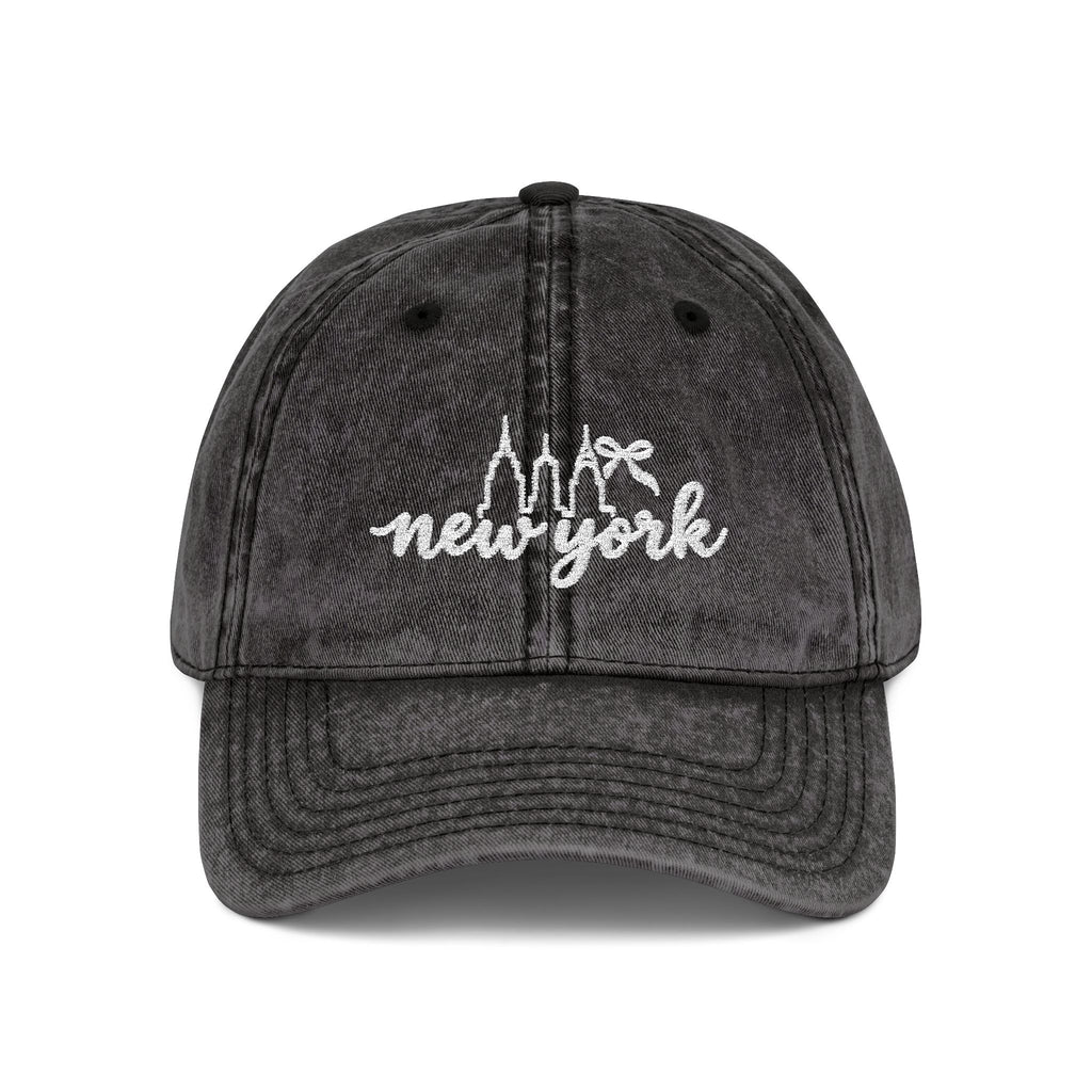 Vintage Embroidered 'New York' Cap