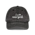 Vintage Embroidered 'New York' Cap