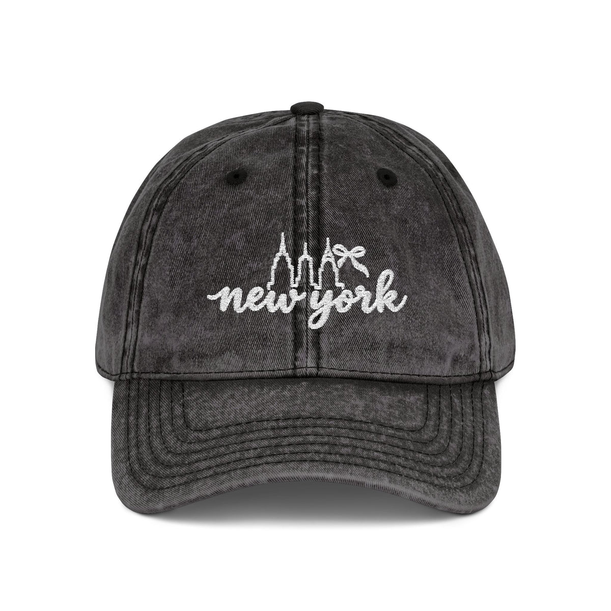 Vintage Embroidered 'New York' Cap