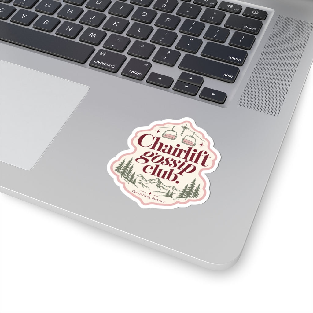 Chairlift Gossip Club Kiss-Cut Sticker