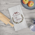 Personalized Family Name Tea Towel | Wedding & Housewarming Gift