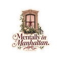 Mentally in Manhattan Kiss-Cut Sticker