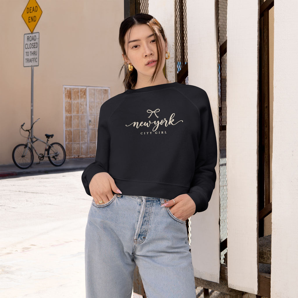 New York City Girl Cropped Sweatshirt