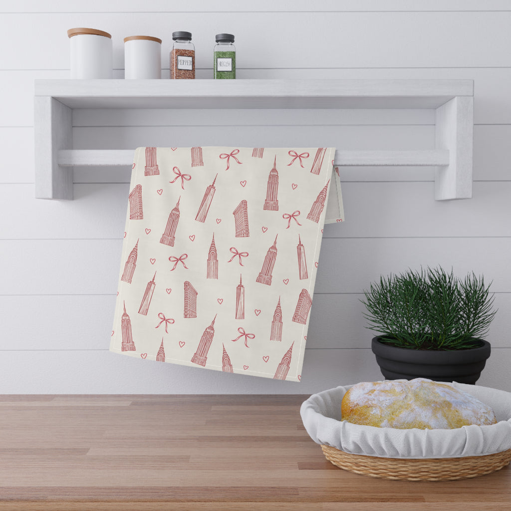 New York City Skyline Tea Towels (cotton, poly)