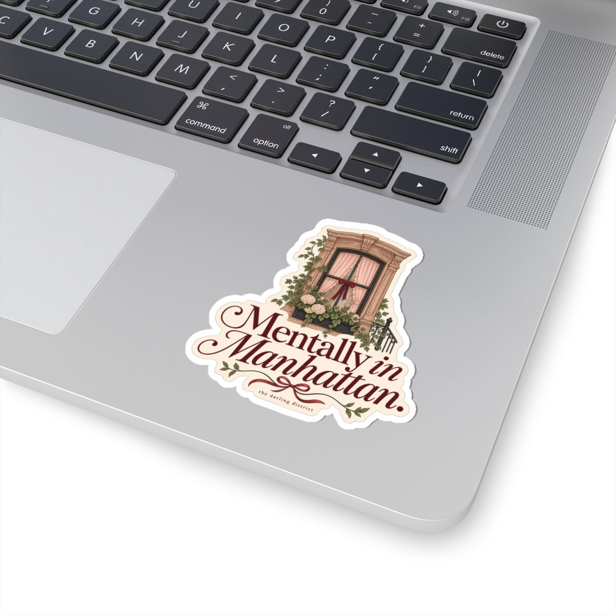 Mentally in Manhattan Kiss-Cut Sticker